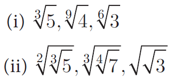 Worksheet On Operations With Surds