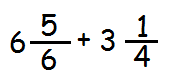 Add and subtract mixed numbers