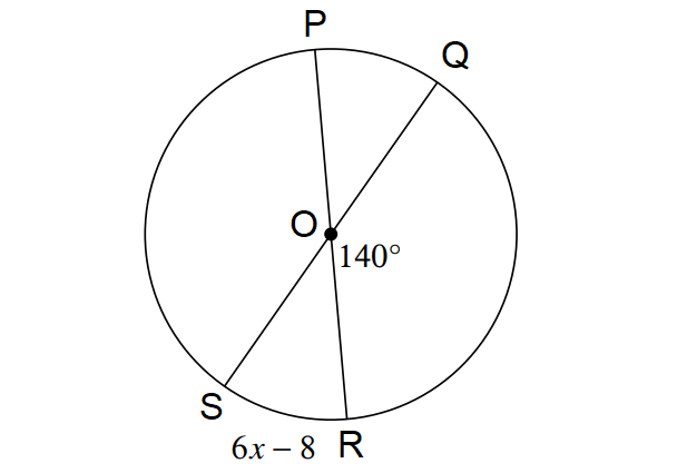 Central Angles and Arc Measures Worksheet