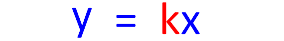 Constant Of Proportionality