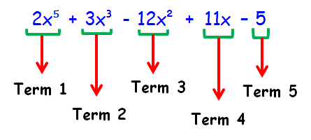 Identify The Terms And Ccoefficients