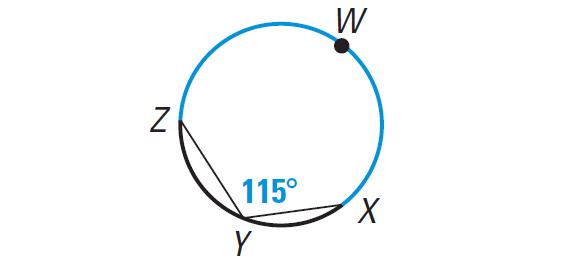 Inscribed Angles Worksheet