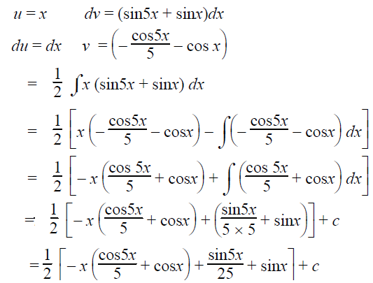 Practice Problems on Integration by Parts