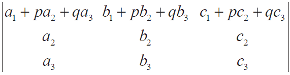 Properties Of Determinants