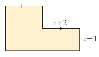 find the area of the shaded region using polynomials worksheet