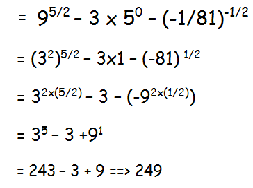 Simplify Using Laws Of Exponents Worksheet
