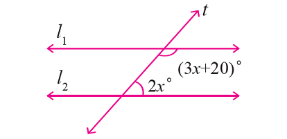 Parallel Lines Cut by a Transversal Worksheet