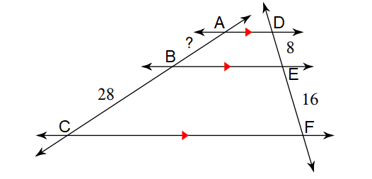 Triangle Proportionality Theorem Worksheet