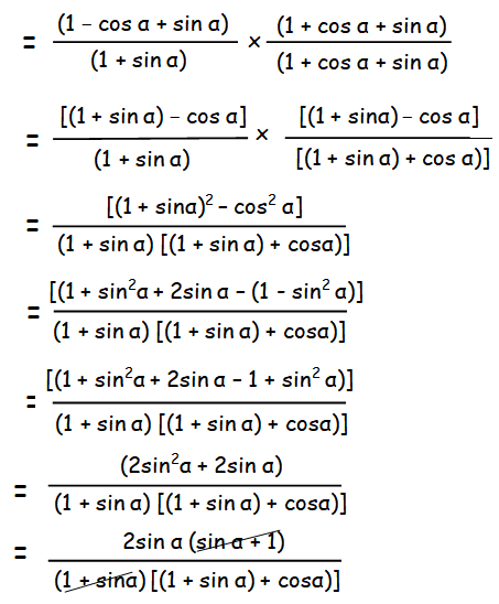 Proving Trigonometric Identities Sample Problems