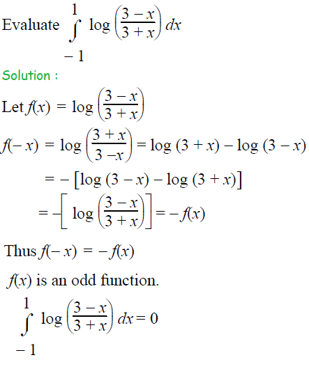 definite-integrals-of-odd-and-even-functions