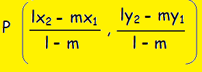 Section Formula